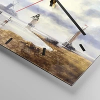 Esfera sin numeración, con rayas