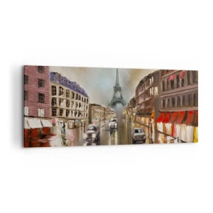 Cuadro sobre lienzo - Impresión de Imagen - Solo ella importa - 100x40 cm