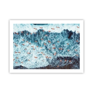 Póster - Un desfile marítimo - 70x50 cm