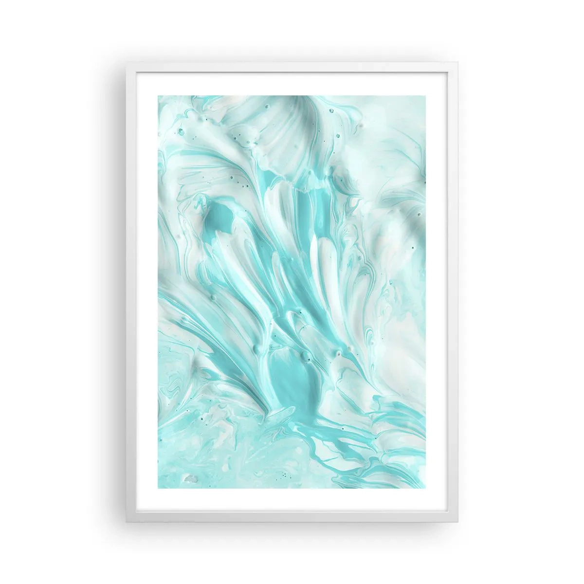 Póster en marco blanco - Juntos para siempre - 50x70 cm