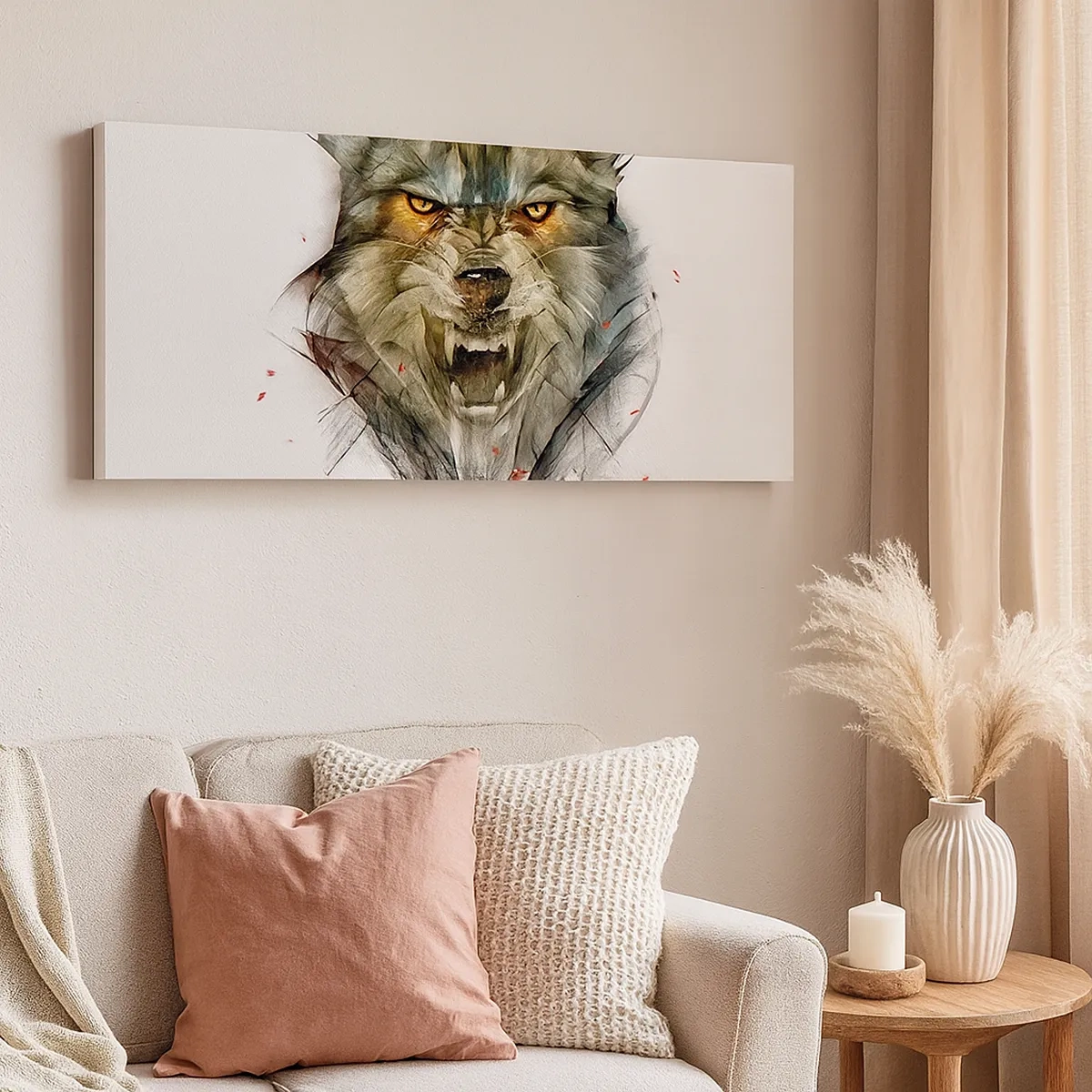 Cuadro sobre lienzo - Impresión de Imagen - ¡No te muevas! - 30x30 cm