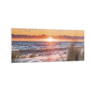 Cuadro sobre vidrio - Impresiones sobre Vidrio - Paisaje horizontal - 100x40 cm