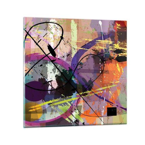 Cuadro sobre vidrio - Impresiones sobre Vidrio - Siempre hay más de un camino - 60x60 cm