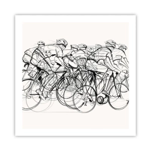 Póster - Juntos como un equipo - 60x60 cm