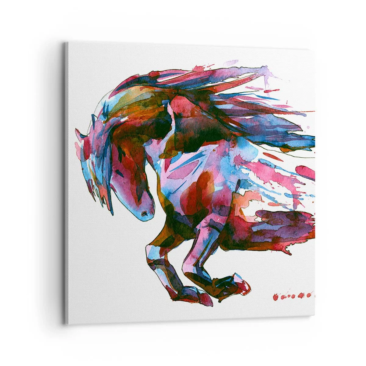 Cuadro sobre lienzo - Impresión de Imagen - En éxtasis - 60x60 cm