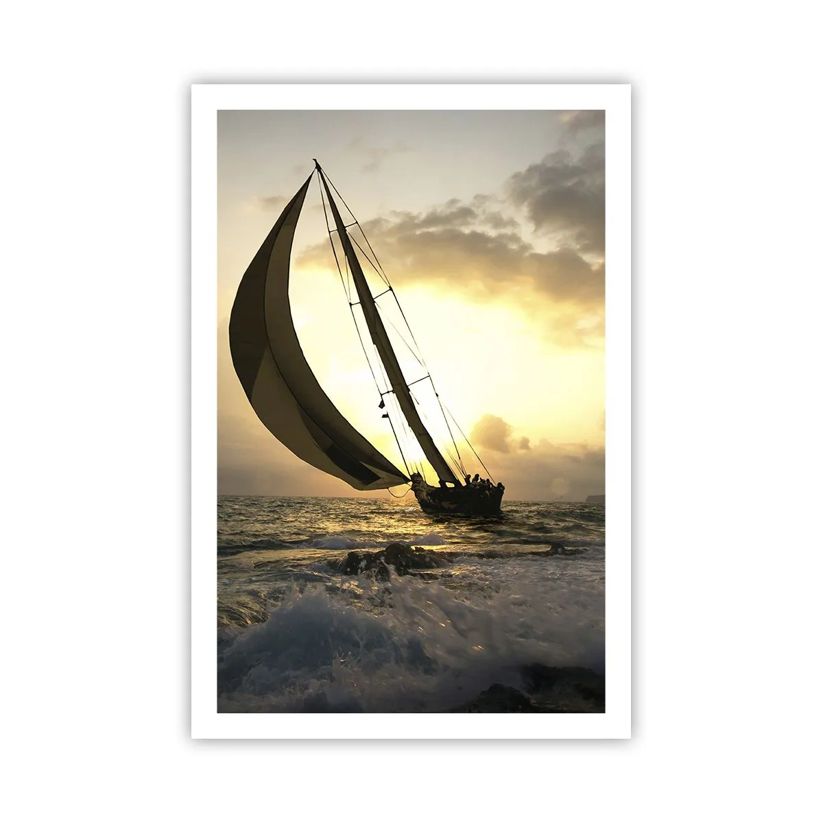Póster - En contra y a favor del viento - 61x91 cm