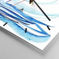 Esfera sin numeración, con rayas