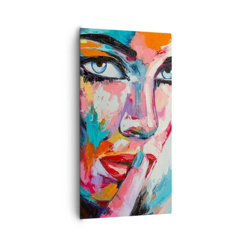 Cuadro sobre lienzo - Impresión de Imagen - Nuestro primer secreto - 65x120 cm