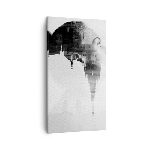 Cuadro sobre lienzo - Impresión de Imagen - A ambos lados del cristal - 45x80 cm