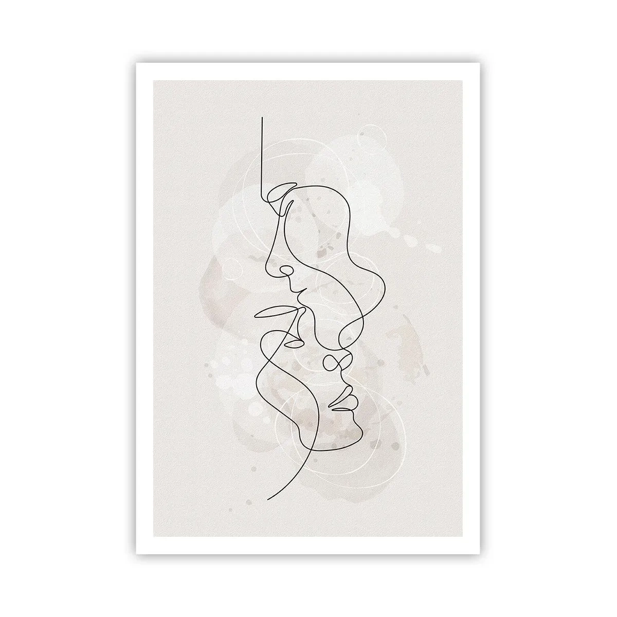 Póster - En un abrazo - 70x100 cm