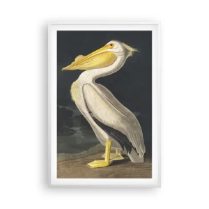 Póster en marco blanco - Con orgullo - 61x91 cm