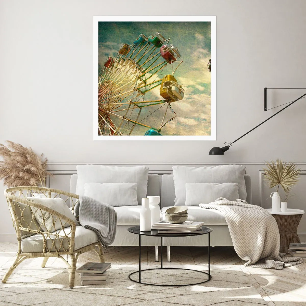 Póster - Será, será un día estupendo.... - 60x60 cm