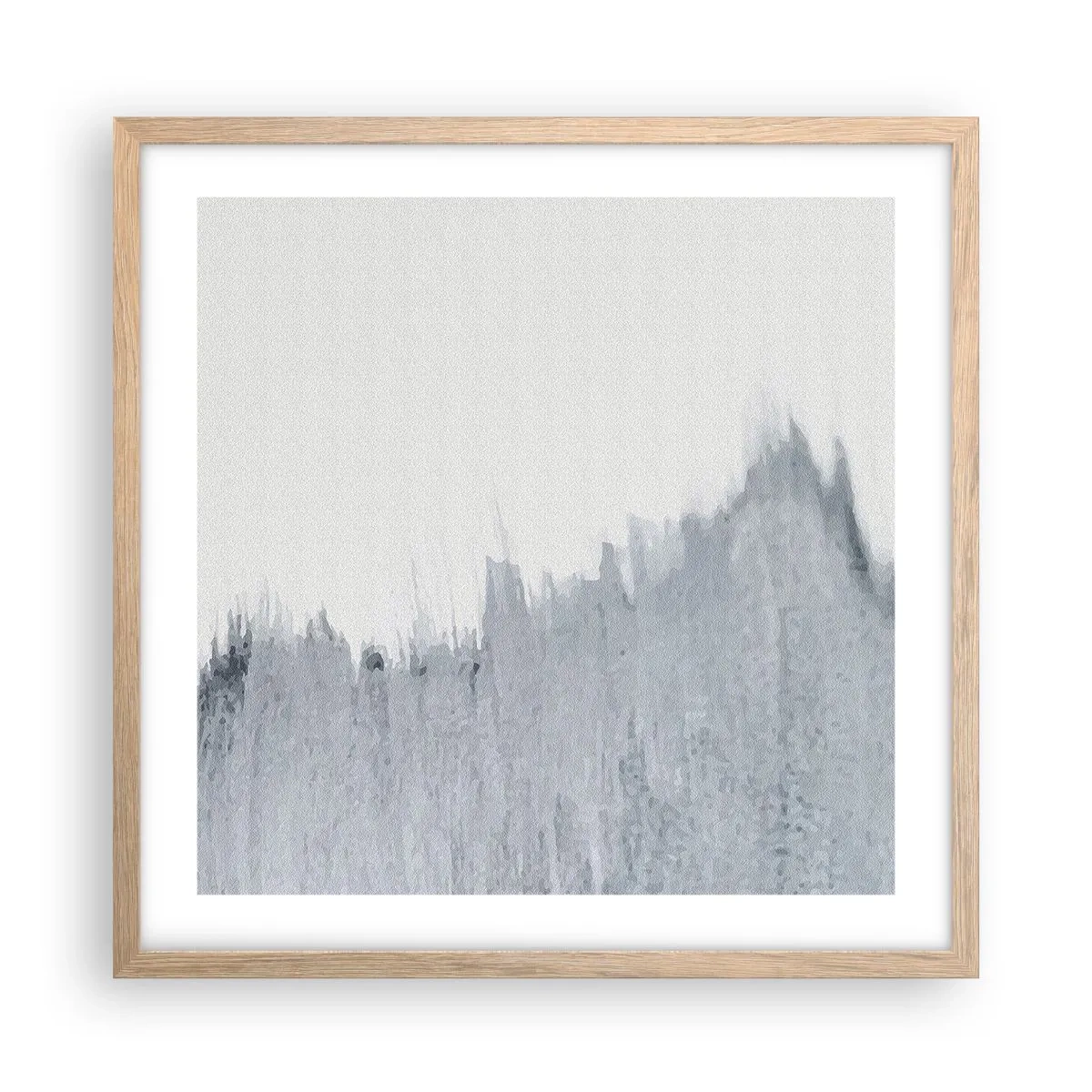 Póster en marco roble claro - Una señal misteriosa - 50x50 cm