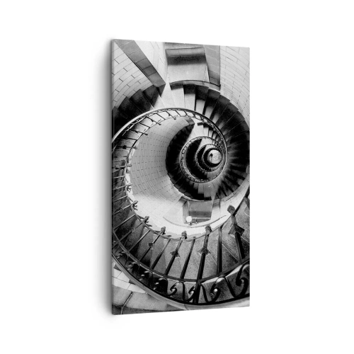 Cuadro sobre lienzo - Impresión de Imagen - Cada vez más alto - 45x80 cm