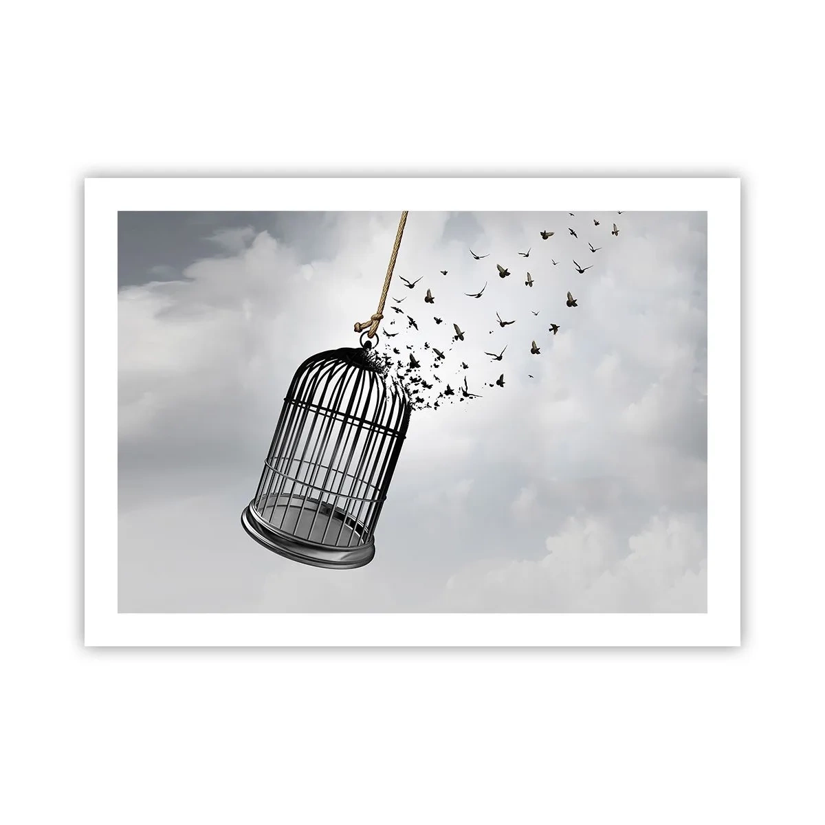Póster - Fe... Esperanza... ¡Libertad! - 70x50 cm