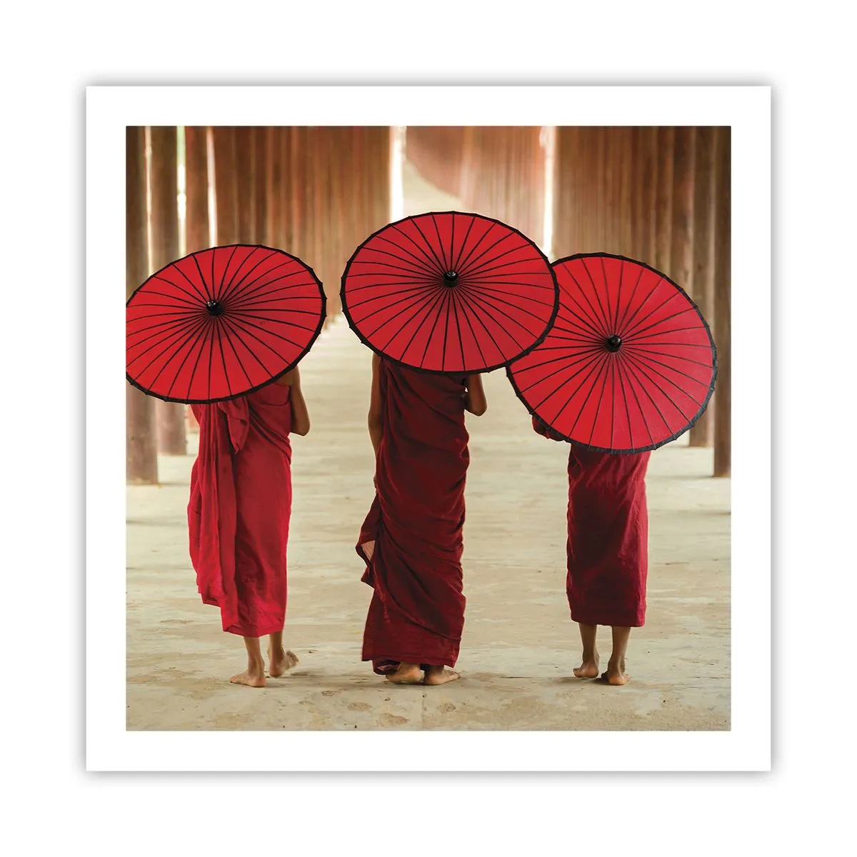 Póster - En el camino a la Tierra Pura - 60x60 cm