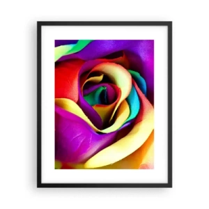 Póster en marco negro - Es imposible - 40x50 cm