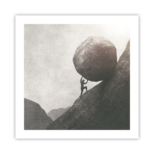 Póster - Creo, contra toda esperanza - 50x50 cm