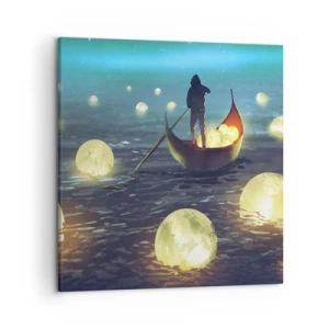 Cuadro sobre lienzo - Impresión de Imagen - Cosas que los filósofos nunca soñaron - 50x50 cm