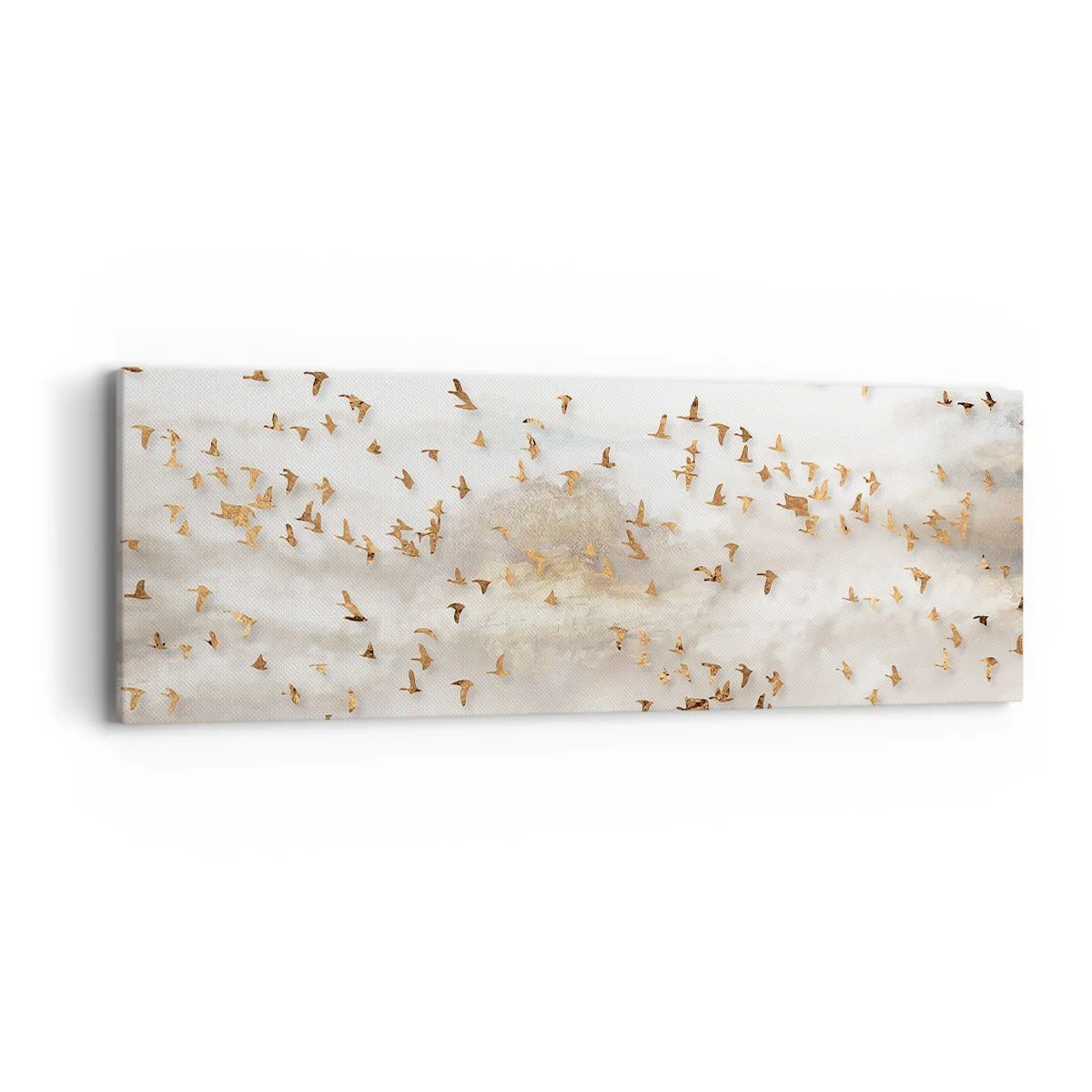 Cuadro sobre lienzo - Impresión de Imagen - Es hora... - 90x30 cm