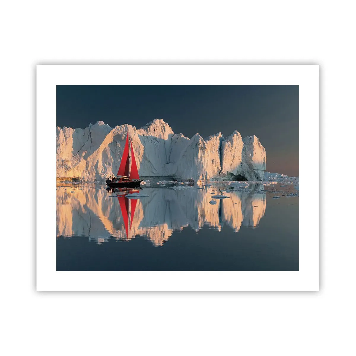 Póster - En el límite del mundo - 50x40 cm