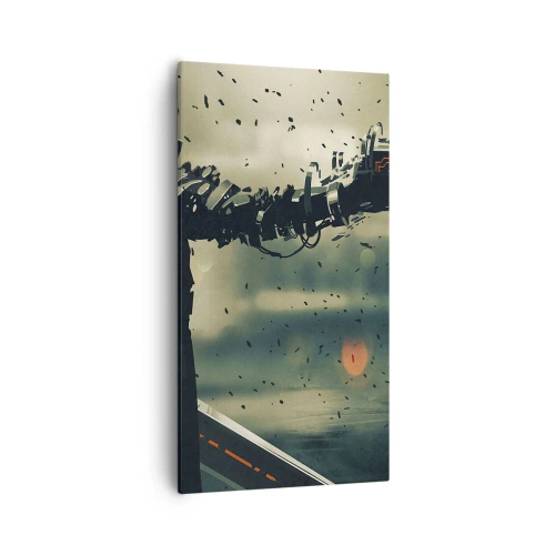 Cuadro sobre lienzo - Impresión de Imagen - Arma letal: tu propio Terminator - 55x100 cm