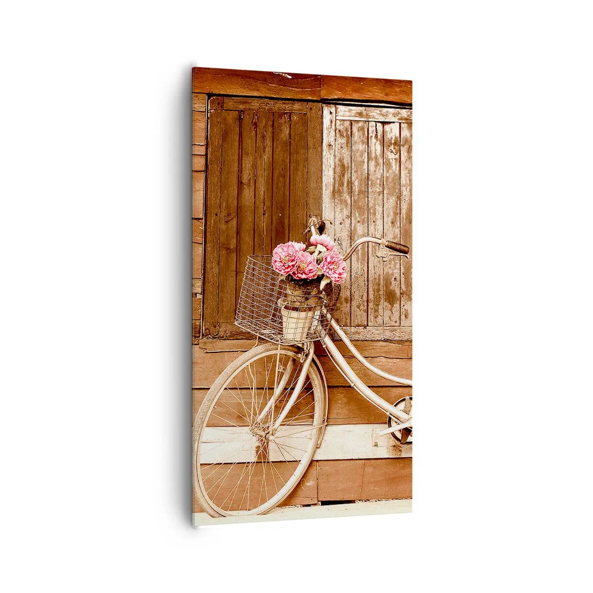 Cuadro sobre lienzo - Impresión de Imagen - Ahora mismo vuelvo - 65x120 cm