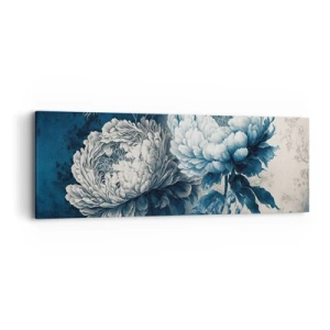 Cuadro sobre lienzo - Impresión de Imagen - Una pareja unida - 90x30 cm