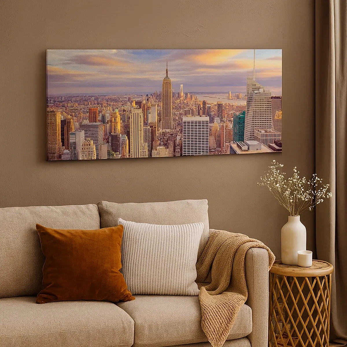 Cuadro sobre lienzo - Impresión de Imagen - Alcanzar las nubes - 30x30 cm