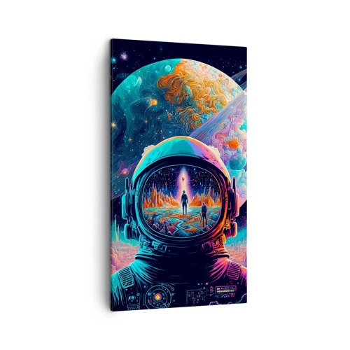 Cuadro sobre lienzo - Impresión de Imagen - Sueños de niño - 45x80 cm