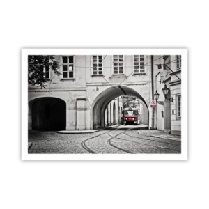 Póster - A través del laberinto urbano - 91x61 cm