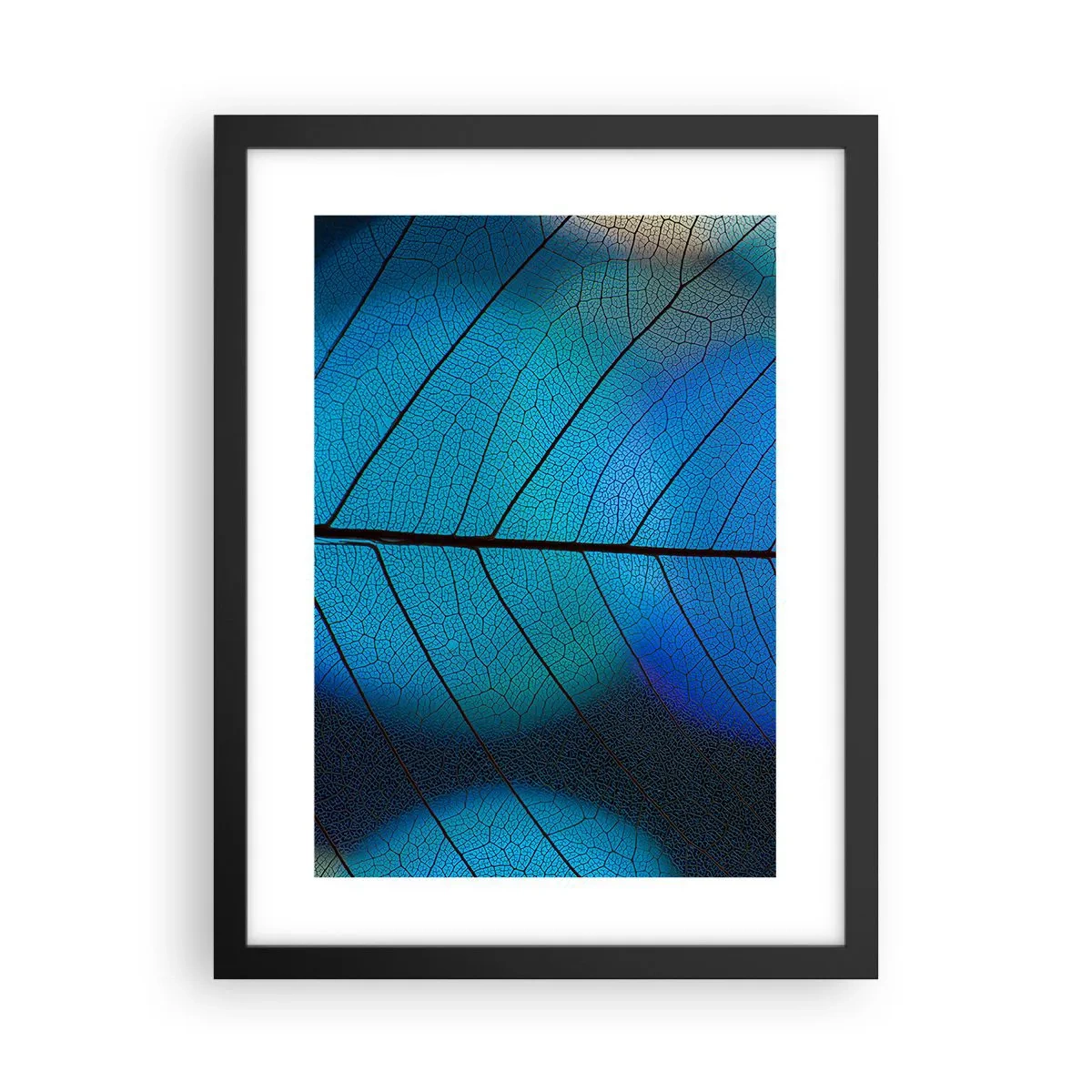 Póster en marco negro - Construcción intrincada - 30x40 cm