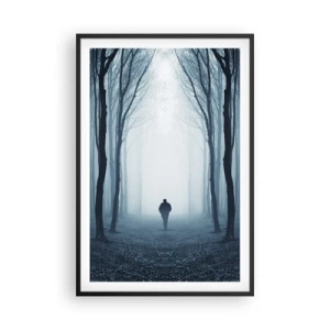 Póster en marco negro - Alto y claro - 61x91 cm