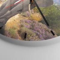 Esfera sin numeración, con rayas