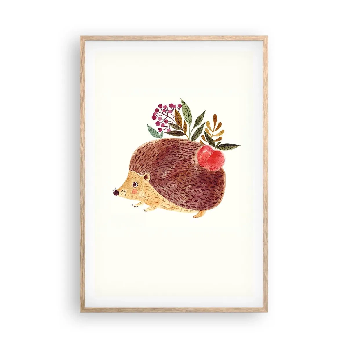 Póster en marco roble claro - Y ya te gusto - 61x91 cm