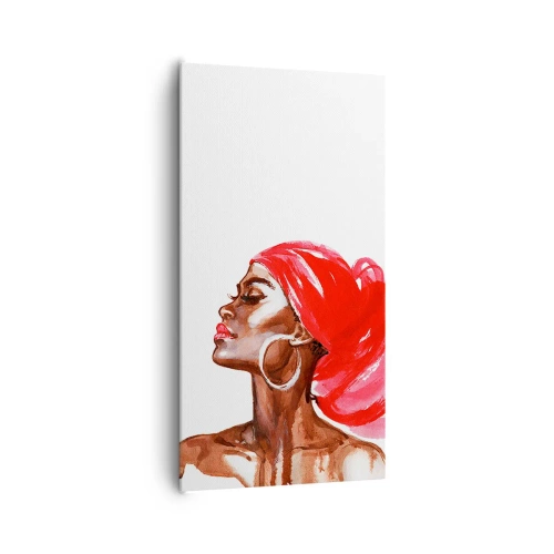 Cuadro sobre lienzo - Impresión de Imagen - Aroma que te hace sentir - 65x120 cm