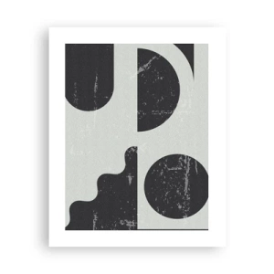 Póster - Composición arriba y abajo - 40x50 cm