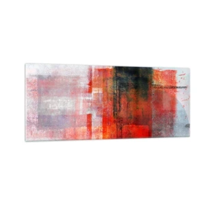 Cuadro sobre vidrio - Impresiones sobre Vidrio - Composición brillante - 100x40 cm
