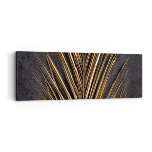 Cuadro sobre lienzo - Impresión de Imagen - El oro de los trópicos - 90x30 cm