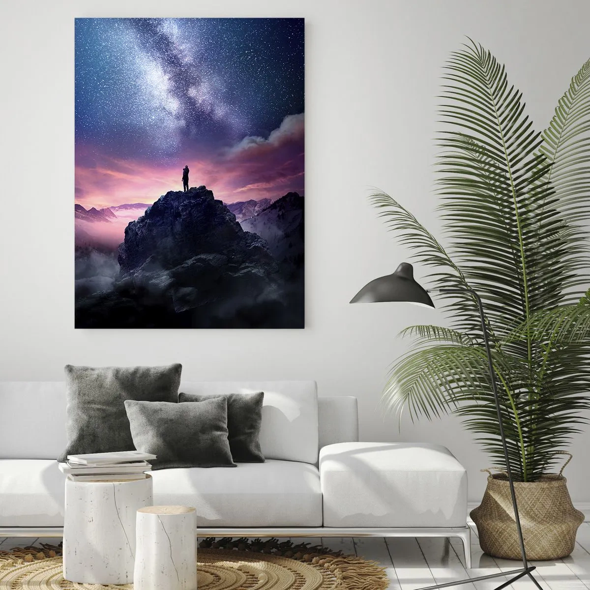 Cuadro sobre vidrio - Impresiones sobre Vidrio - Y sintió la vida - 70x100 cm