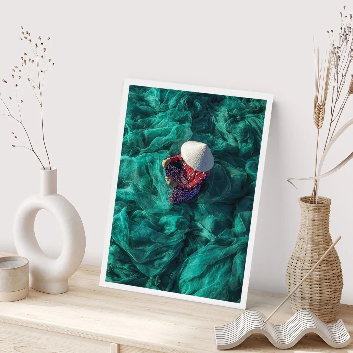 Póster - En un mar de redes - 40x50 cm