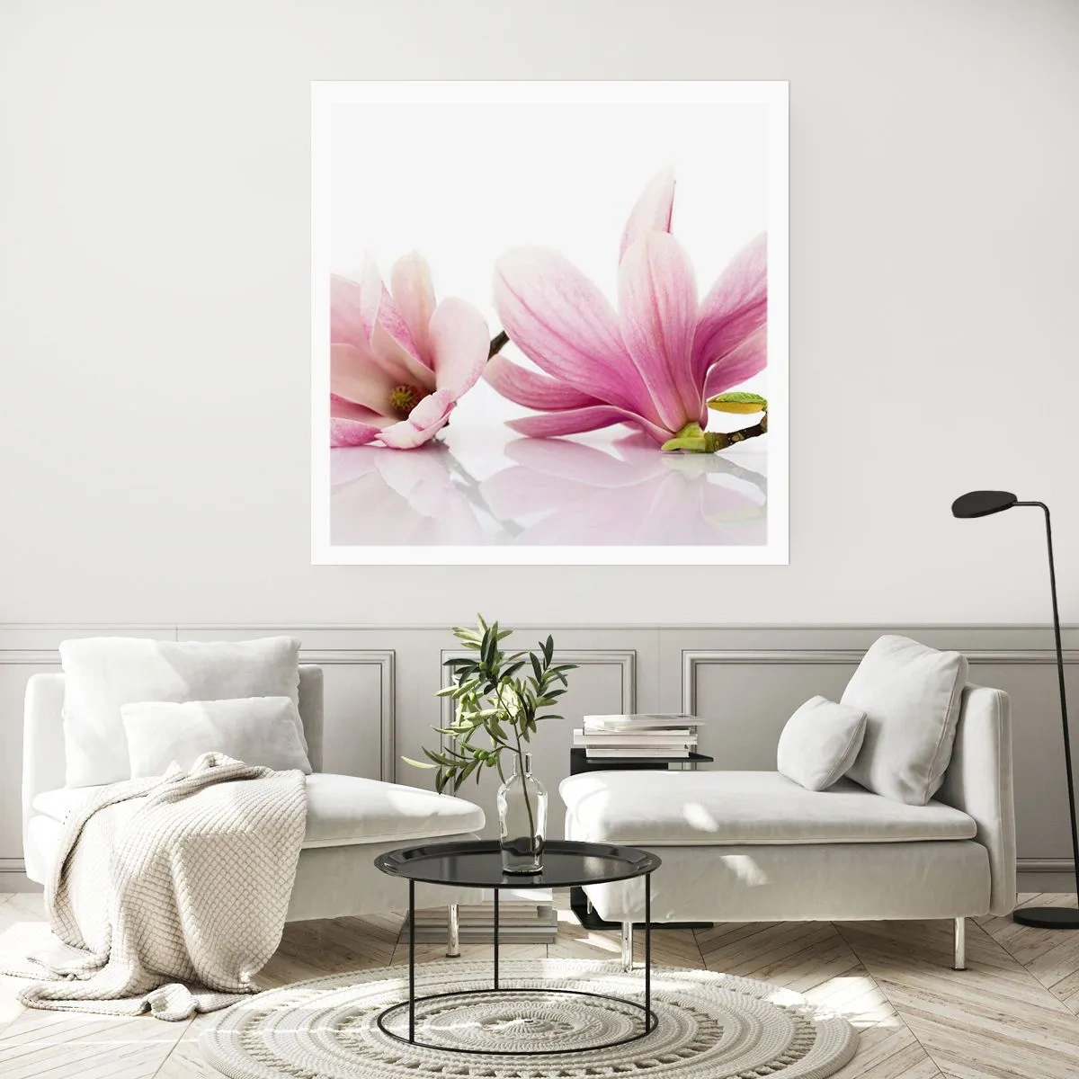 Póster - Suave como un soplo de primavera - 30x30 cm