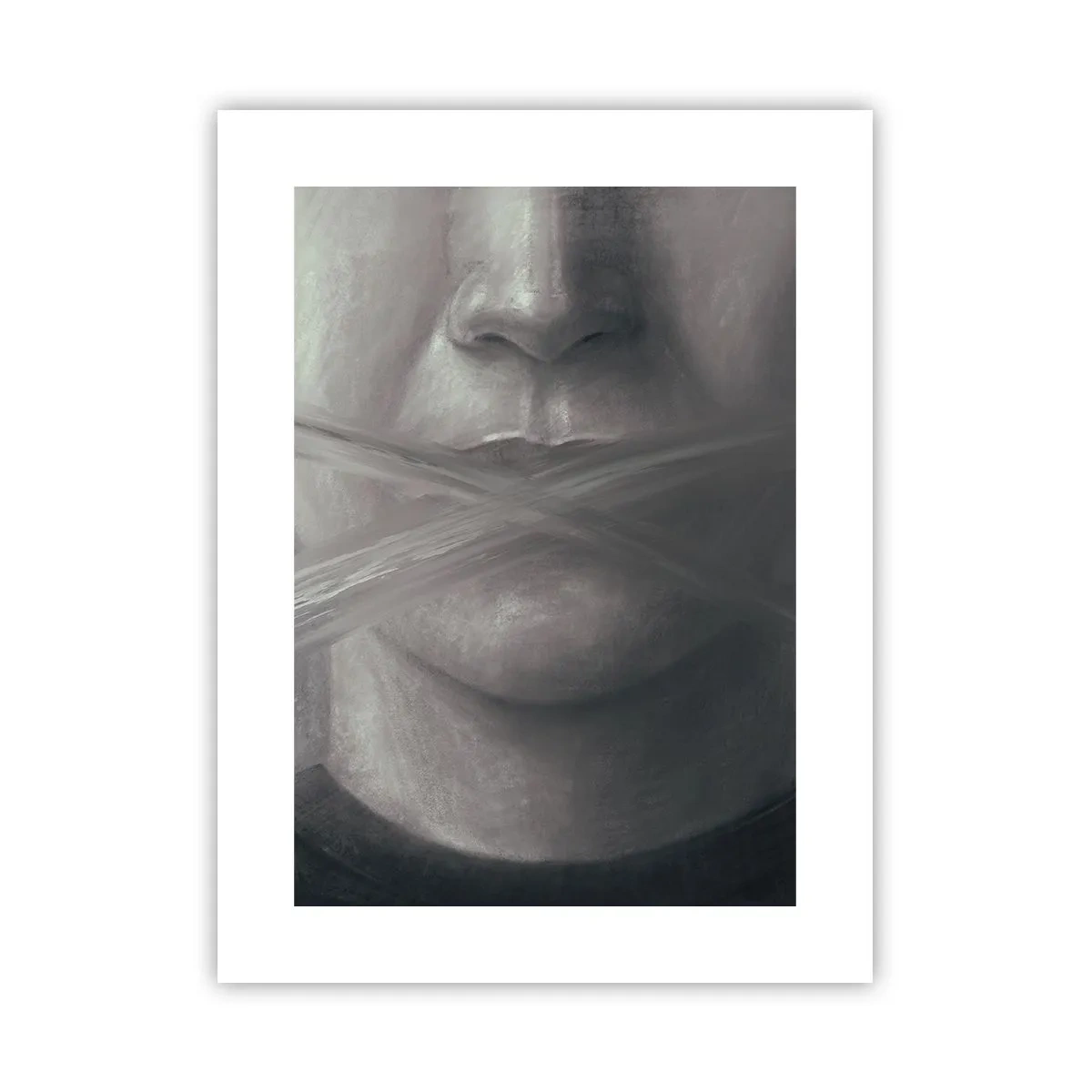 Póster - Ni una palabra - 30x40 cm