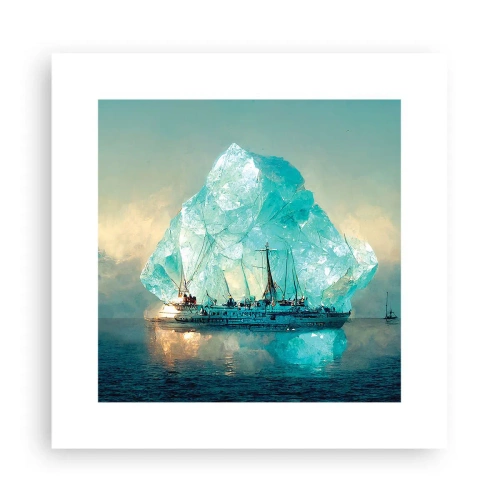 Póster - Diamante ártico - 30x30 cm