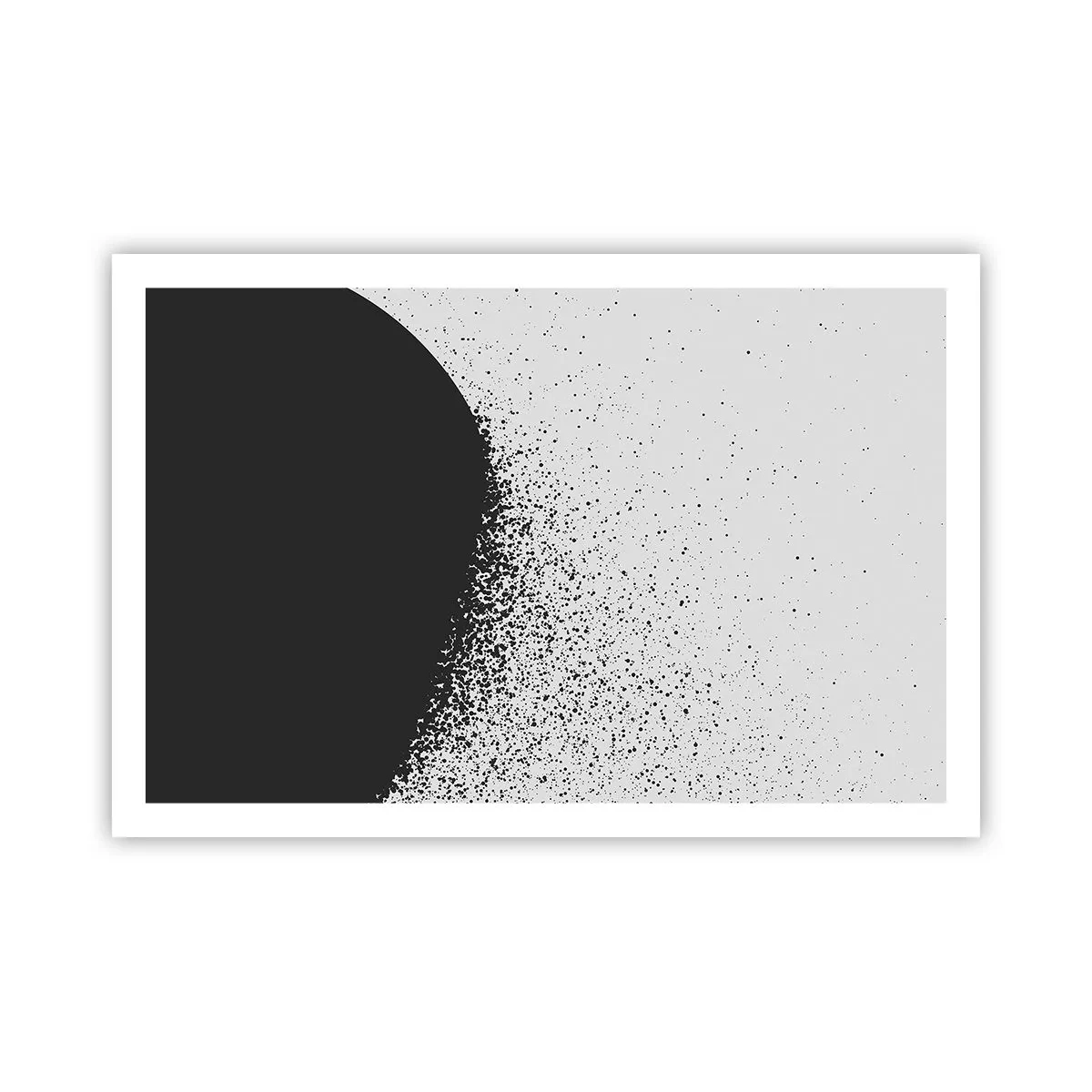 Póster - El movimiento de las partículas - 91x61 cm