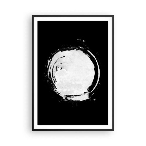 Póster en marco negro - La buena salida - 70x100 cm