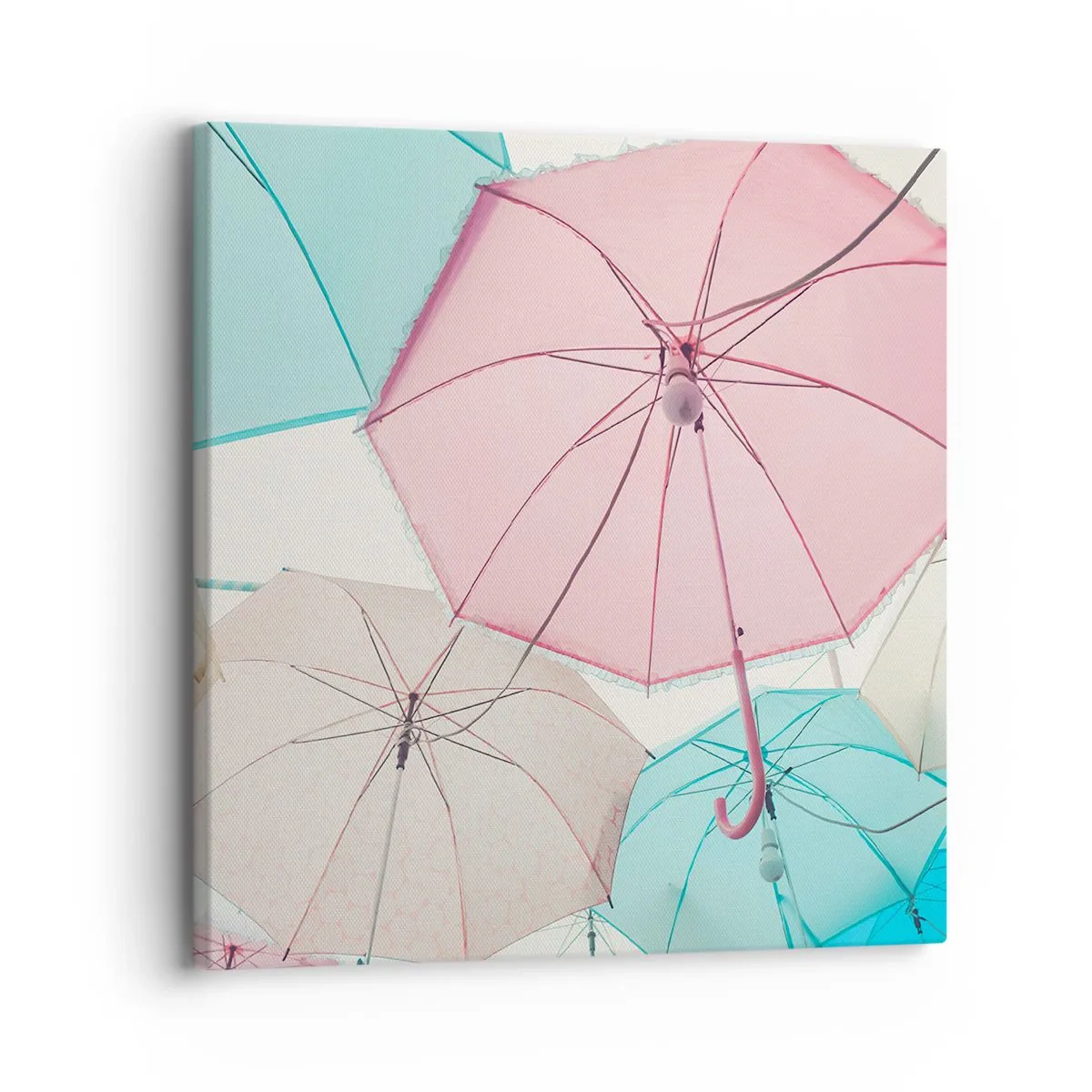 Cuadro sobre lienzo - Impresión de Imagen - A veces el sol, a veces la lluvia - 30x30 cm