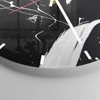 Esfera sin numeración, con rayas