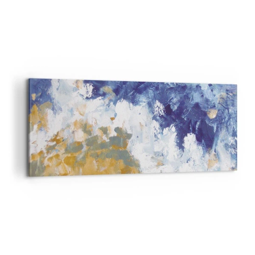 Cuadro sobre lienzo - Impresión de Imagen - Danza de los elementos - 100x40 cm