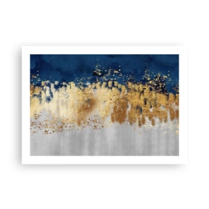 Póster - Composición moderna con chispas - 70x50 cm